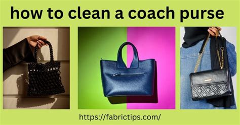 how do you clean a coach handbag|coach handbags.